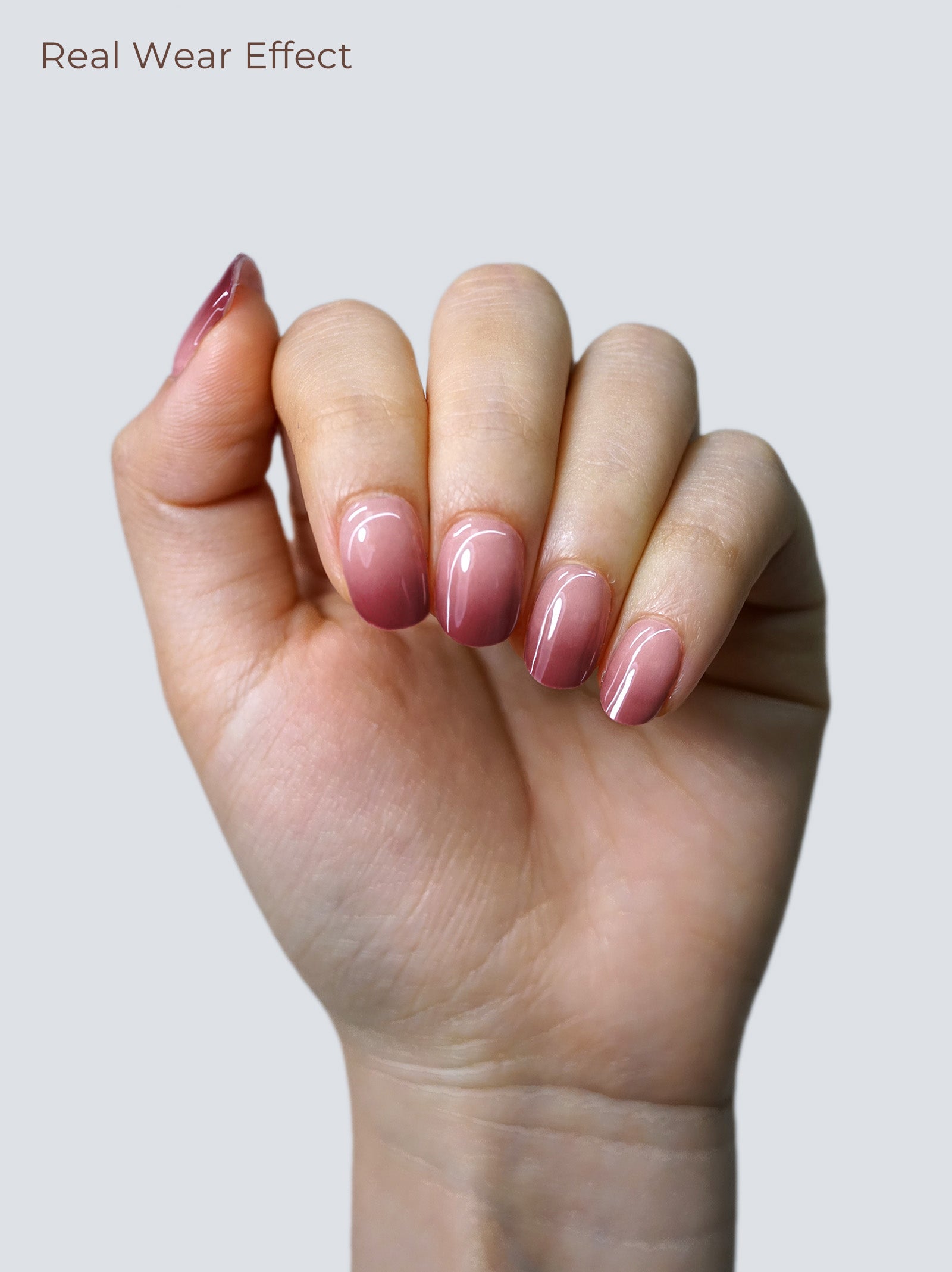 Deep Red Ombre