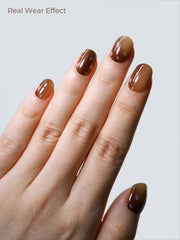 Mushroom Brown Splatter