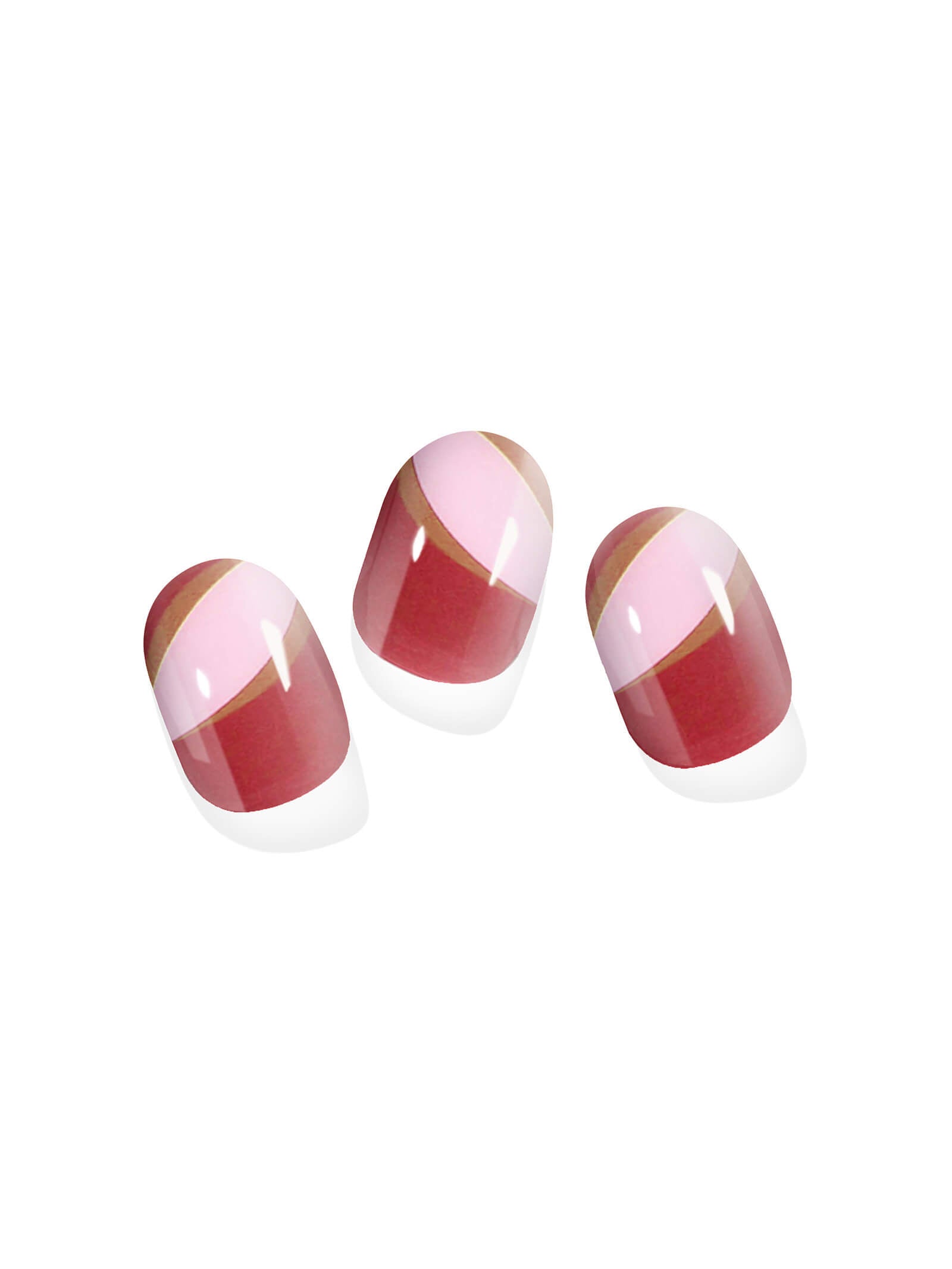 Watermelon red nail stickers