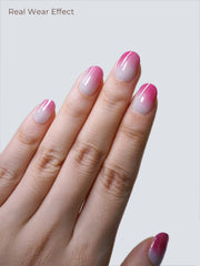 Sunkissed Peach Pink