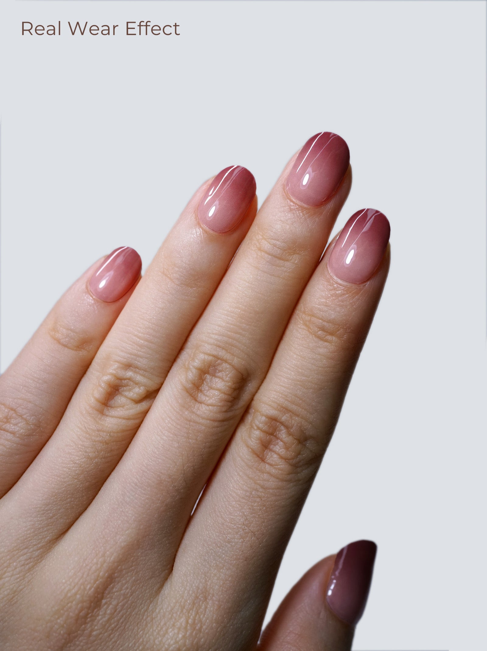Deep Red Ombre
