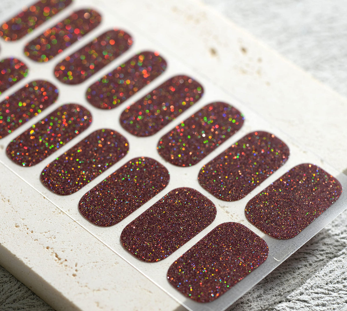 Chocolate Brown Glitter