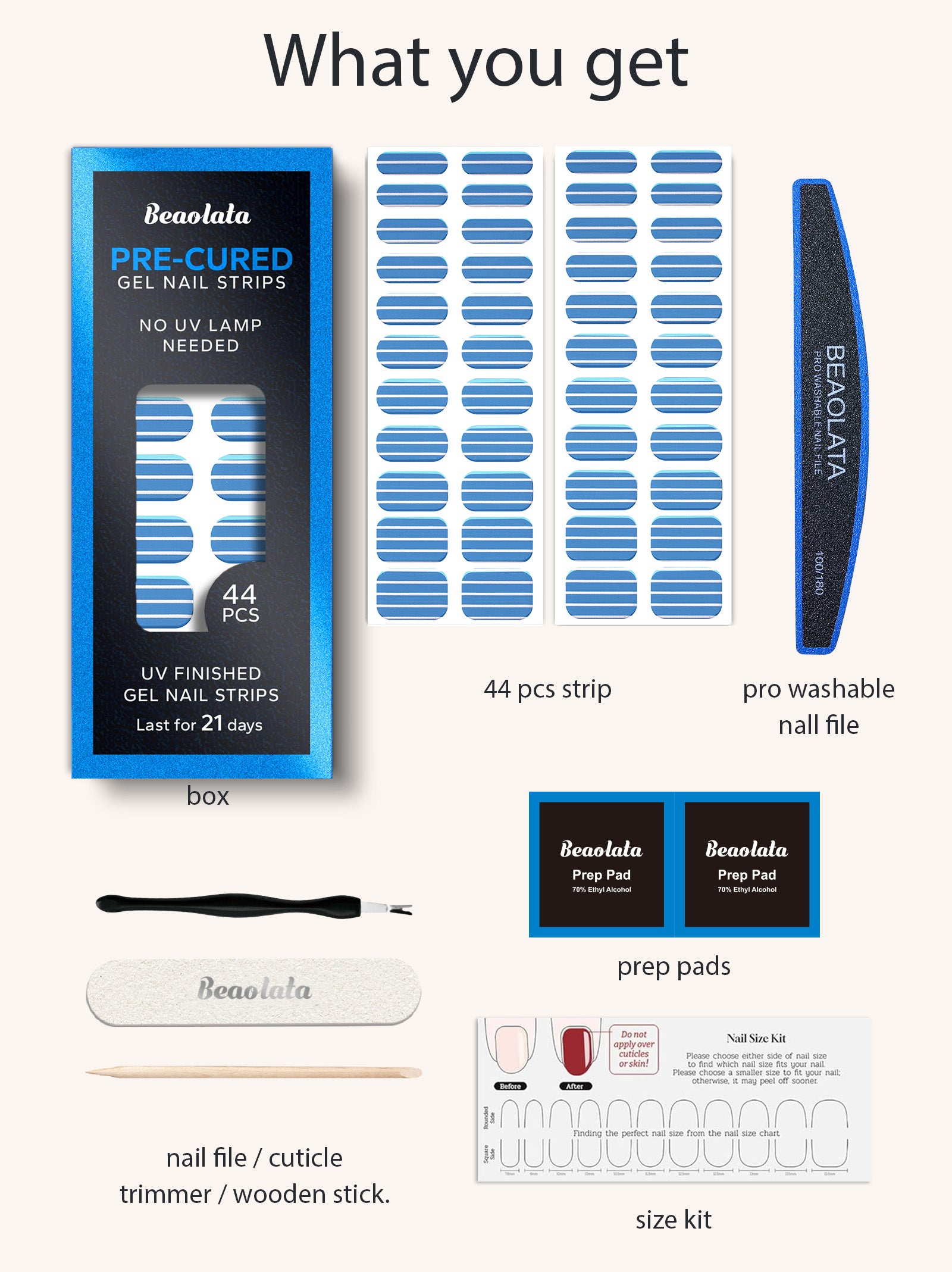 Coastal Blue Stripe