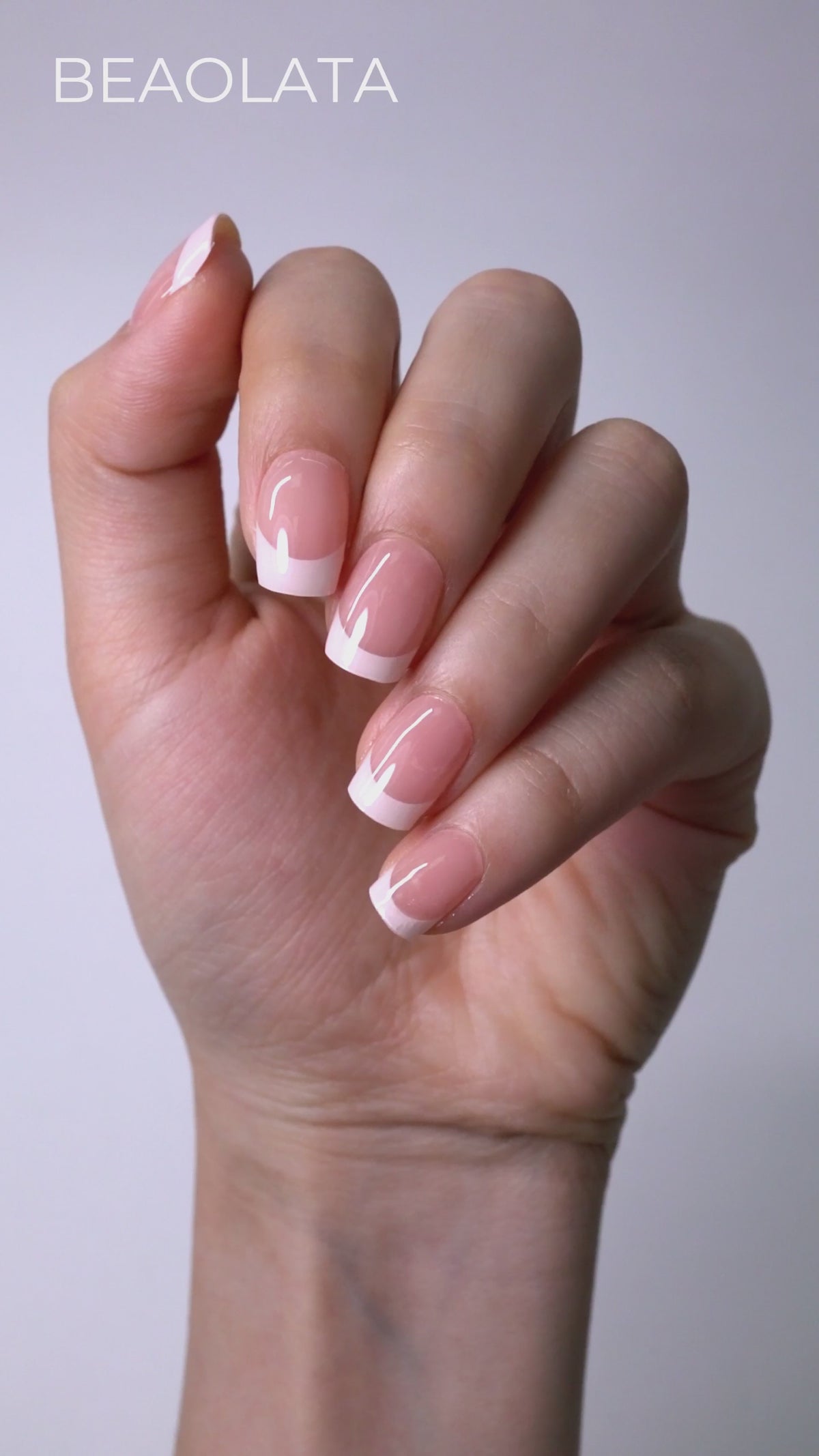 Video laden: Pink French Tips